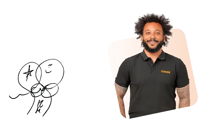 Marcelo là đại sứ thương hiệu quảng bá hình ảnh của SC88